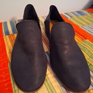 Lucky Brand Cahill Black Leather Women's Loafers Size 9M